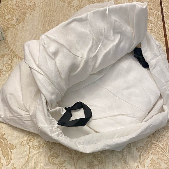 NWT DISSH Aisle White Linen High Neck Halter Beach Wedding Dress 4 - Picture 7 of 7